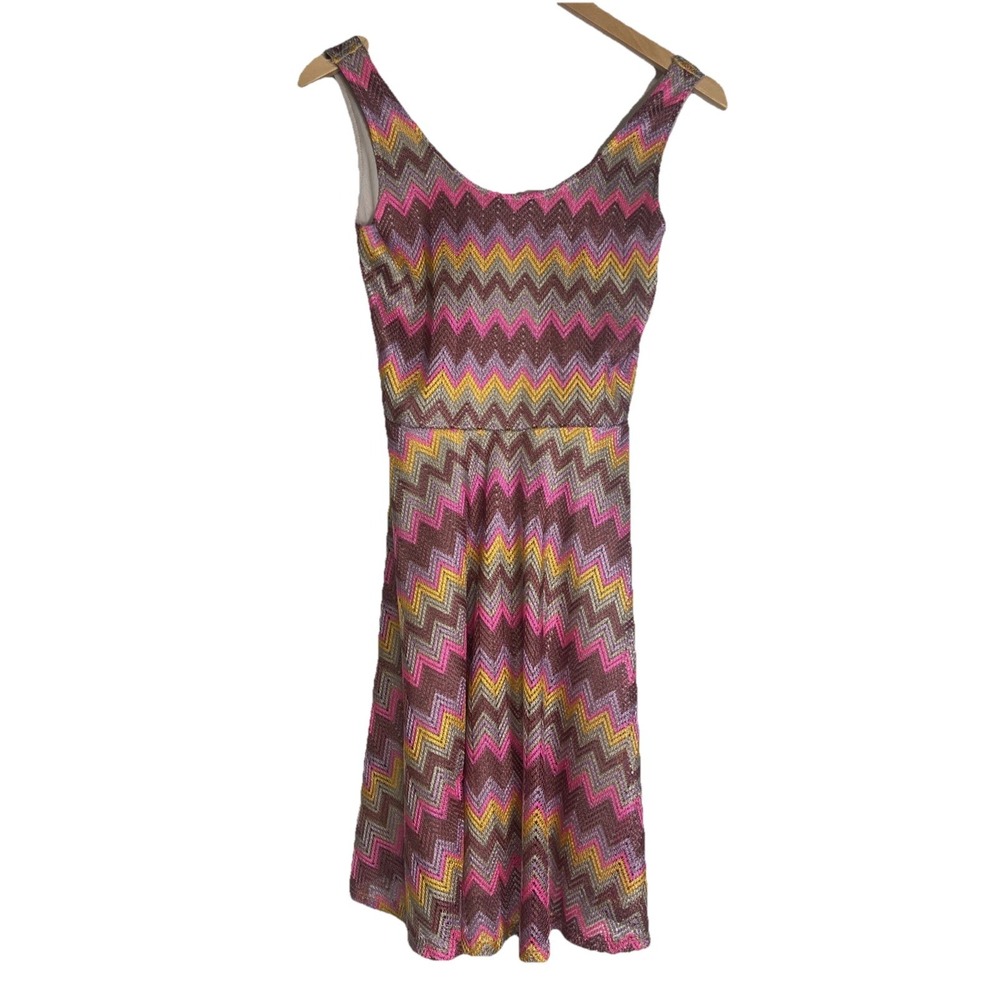 Daisy Shoppe Women's Dress Multi Color Size M Medium 1/2 Zip - Picture 1 of 5